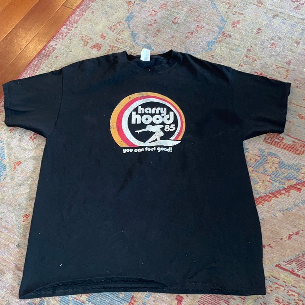 Phish unisex black Harry hood T-shirt size XL